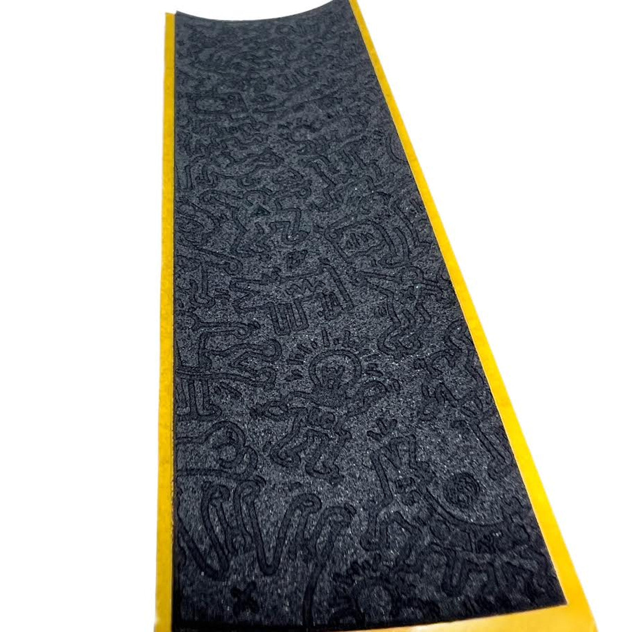 LC Boards Fingerboard Engraved Tape - Premium Skateboard Grip Tape with Keith Haring Art Design - Perfect for Fingerboards, Tech Decks & Mini Skateboard Customization - Great for Collectors & Skateboard Enthusiasts
