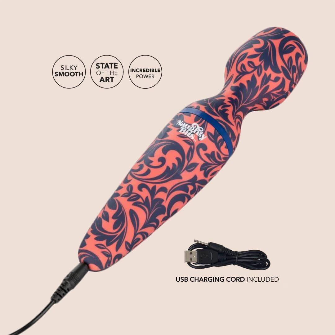 Naughty Bits™ W.I.L.F™ Wand - Flexible Body Massager for Relaxation & Intimate Pleasure | Perfect for Couples, Solo Use & Stress Relief