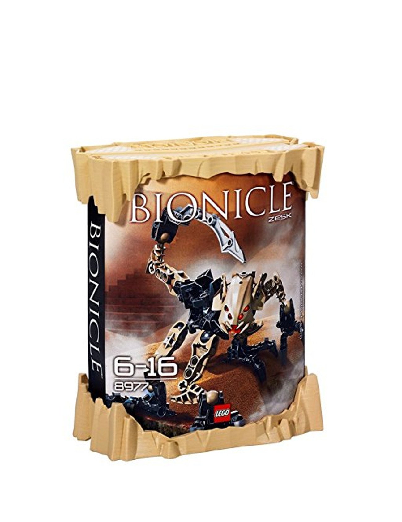 LEGO Bionicle Zesk Building Set - Collectible Action Figure Toy for Kids & Adults - Creative Construction Play for Home, School & Gifts