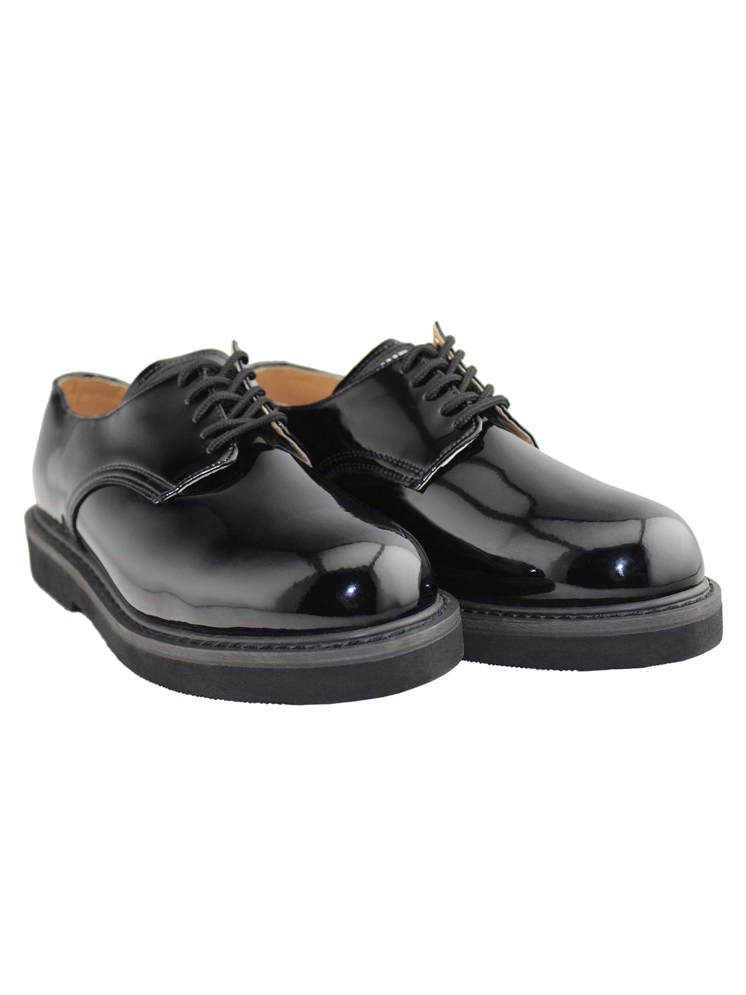 Men's Oxford Leather Dress Shoes - Black Lace-Up Business Shoes with Smooth Leather & Lined Interior | Perfect for Office, Formal Events & Professional Workwear