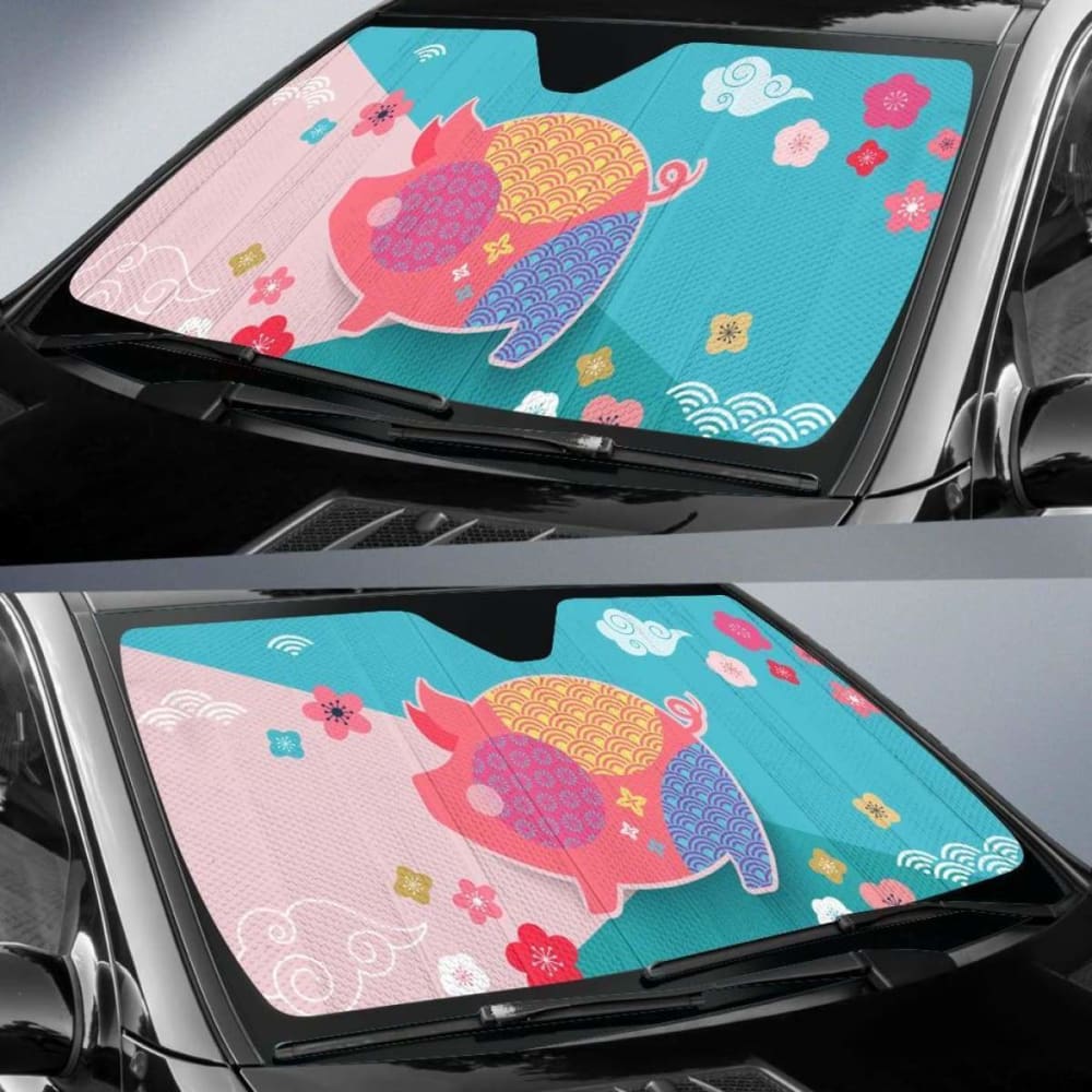 Car Sun Shades for Windshield - Universal Fit, Heat & UV Protection - Perfect for Parking, Travel, and Outdoor Activities