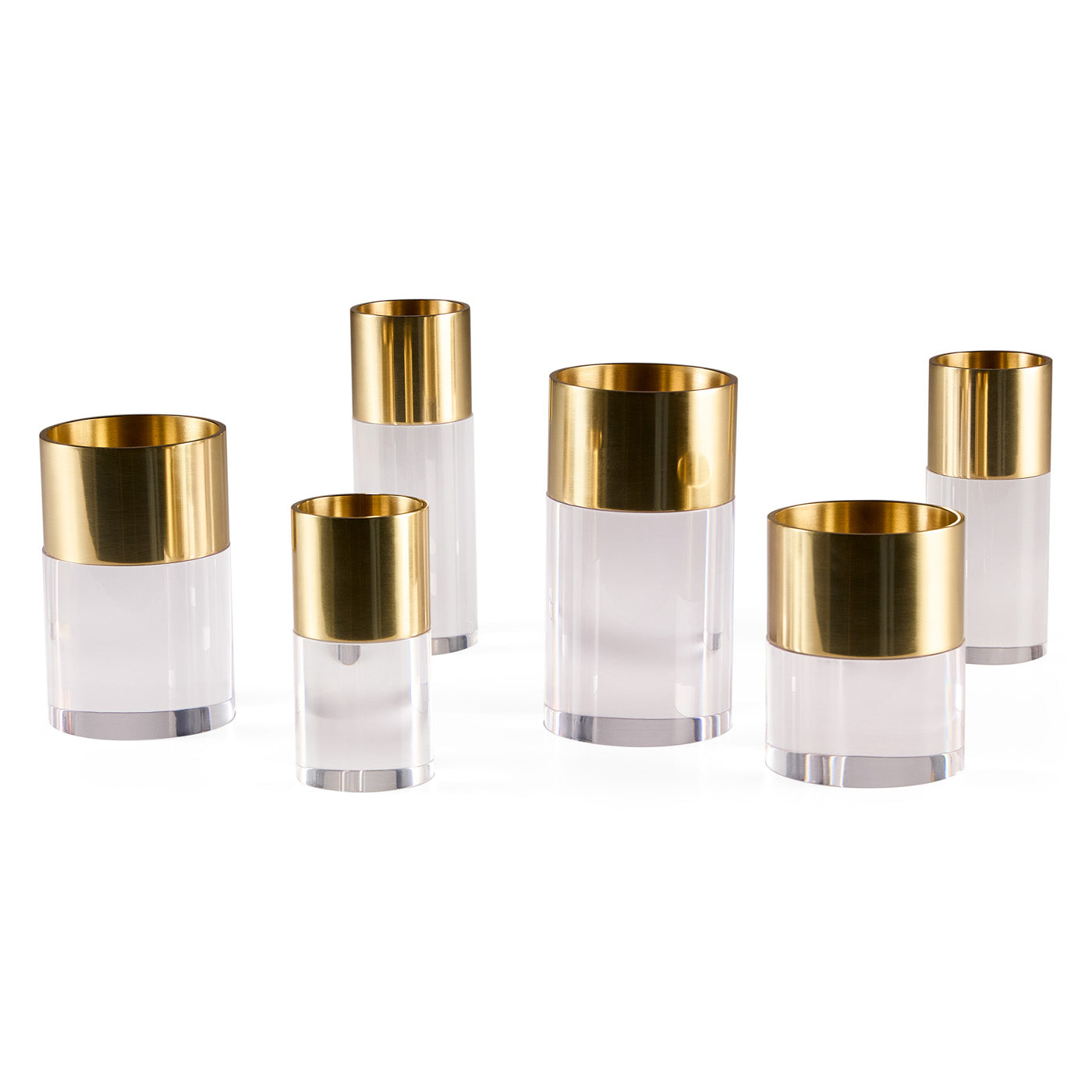 Jacques Candle Holder Set - Elegant Glass Candle Holders for Home Decor, Wedding Centerpieces & Romantic Dinner Setting