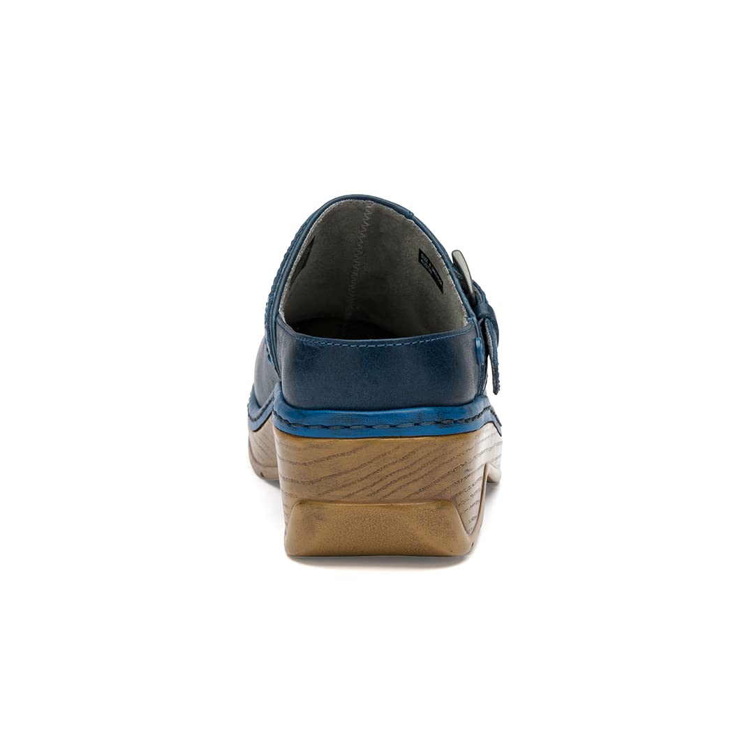 Klogs Footwear Austin Women's Slip-Resistant Work Shoes - Comfortable Nursing & Food Service Shoes with Removable TRUCOMFORT Insole - All-Day Support for Healthcare Workers, Restaurant Staff & Service Professionals - Ideal for Hospitals, Kitchens & Long Shifts