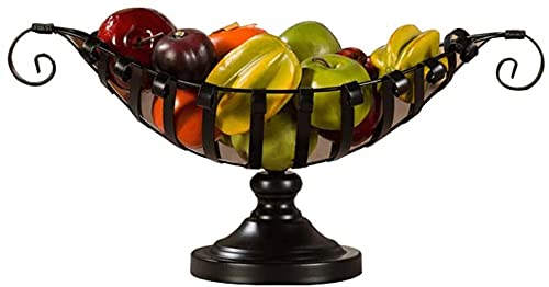 Stylish European Fruit Bowl - Elegant Living Room Fruit Basket & Dim Sum Tray - Durable Storage Rack for Fresh Fruits - Perfect for Home Decor, Kitchen Organization & Party Serving