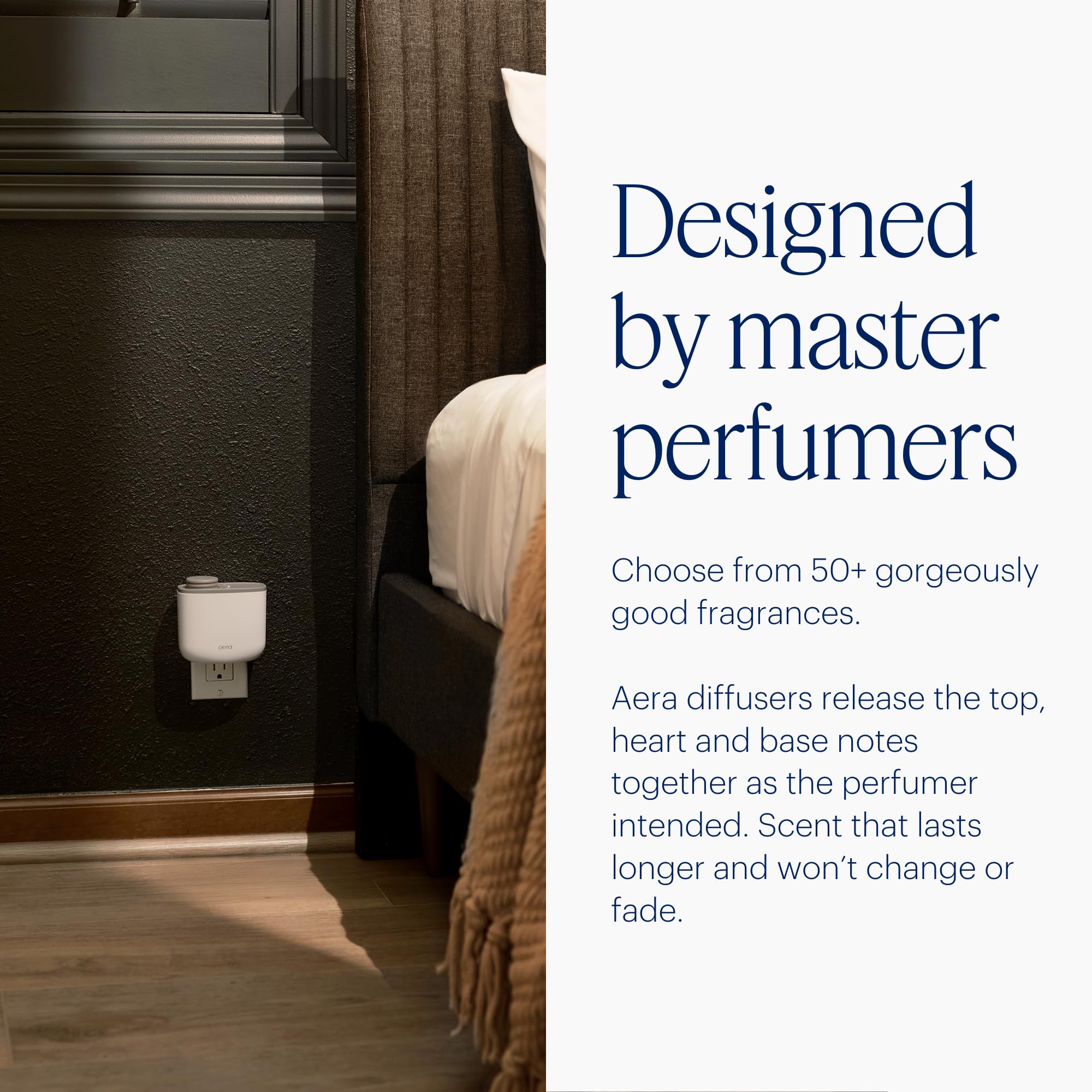 Aera Mini Smart Home Fragrance Diffuser - WiFi App Controlled Essential Oil Aromatherapy Diffuser for Bedroom, Office & Living Room | Hypoallergenic, Pet & Family Safe | White (Scent Refills Sold Separately) | Perfect for Relaxation, Stress Relief & Home Scenting
