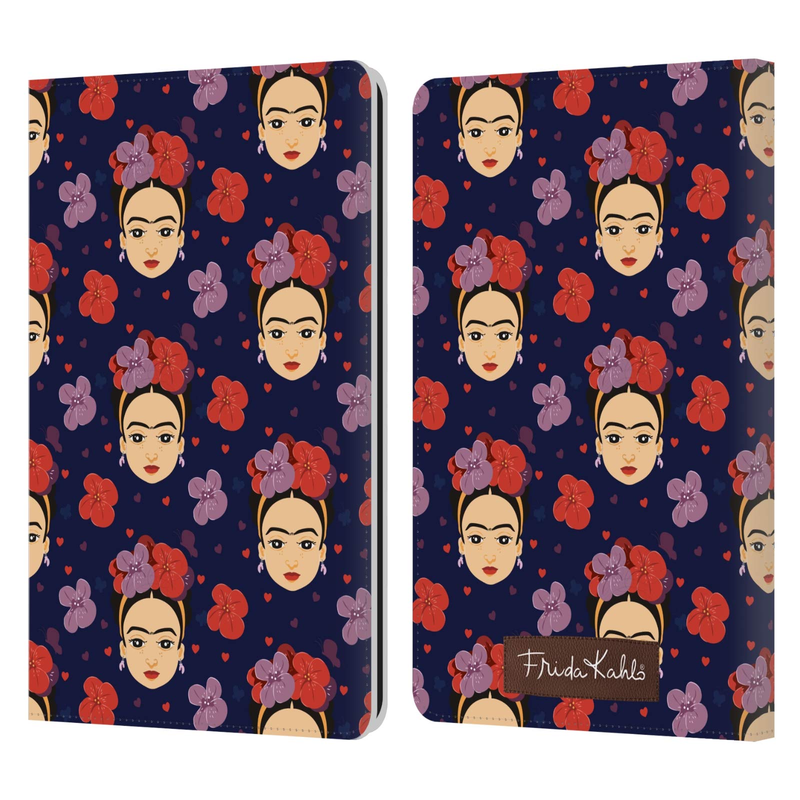 Officially Licensed Frida Kahlo Kindle Case - Genuine Leather Book Cover Wallet for Kindle Paperwhite 1/2/3 - Perfect for Reading, Travel & Gift Giving