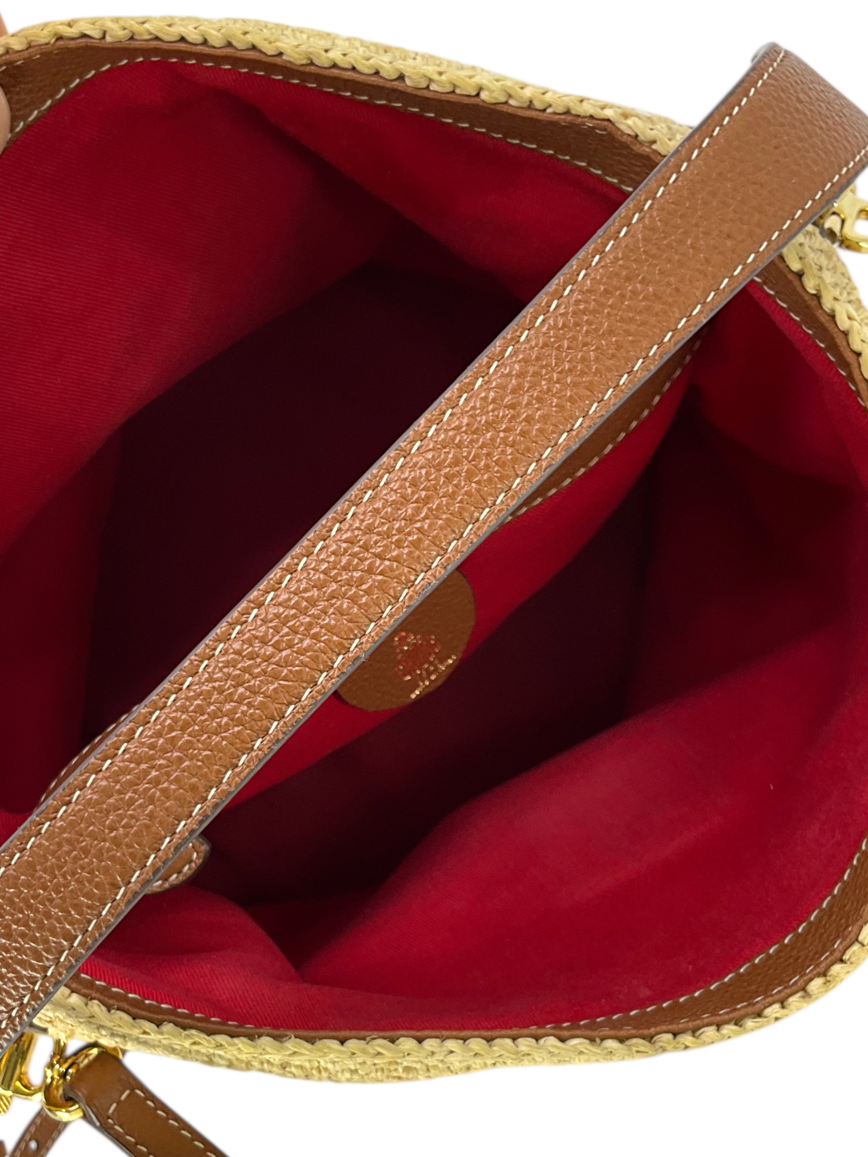 MARK CROSS Murphy Raffia Bag - Stylish Woven Straw Handbag for Women | Perfect for Summer, Beach, Travel & Everyday Use