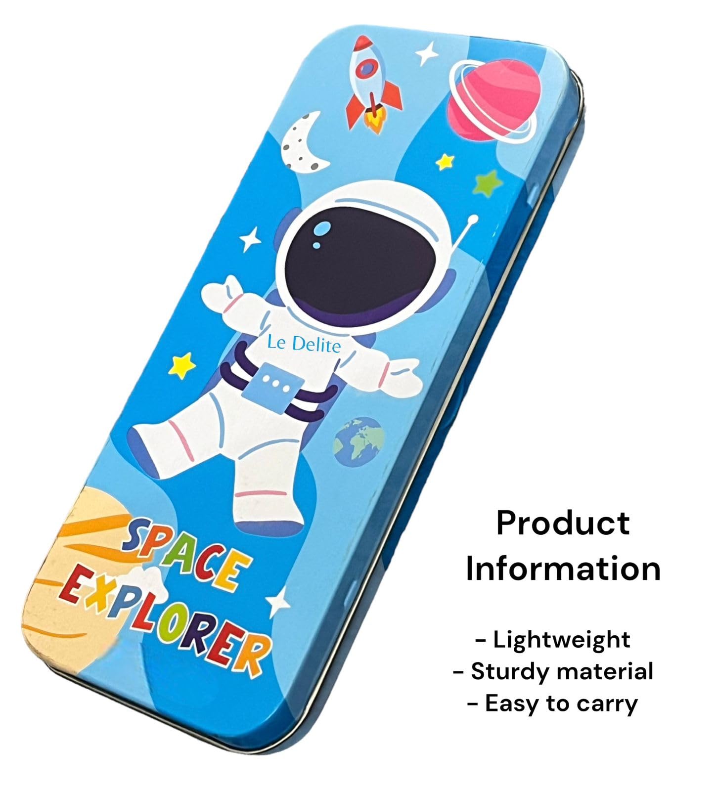 Space Astronaut Stationery Set for Kids - 10-Piece Combo Gift Pack with Pencil Box, Ideal for School, Birthday Gifts & Return Gifts | Fun Space-Themed School Supplies for Boys & Girls