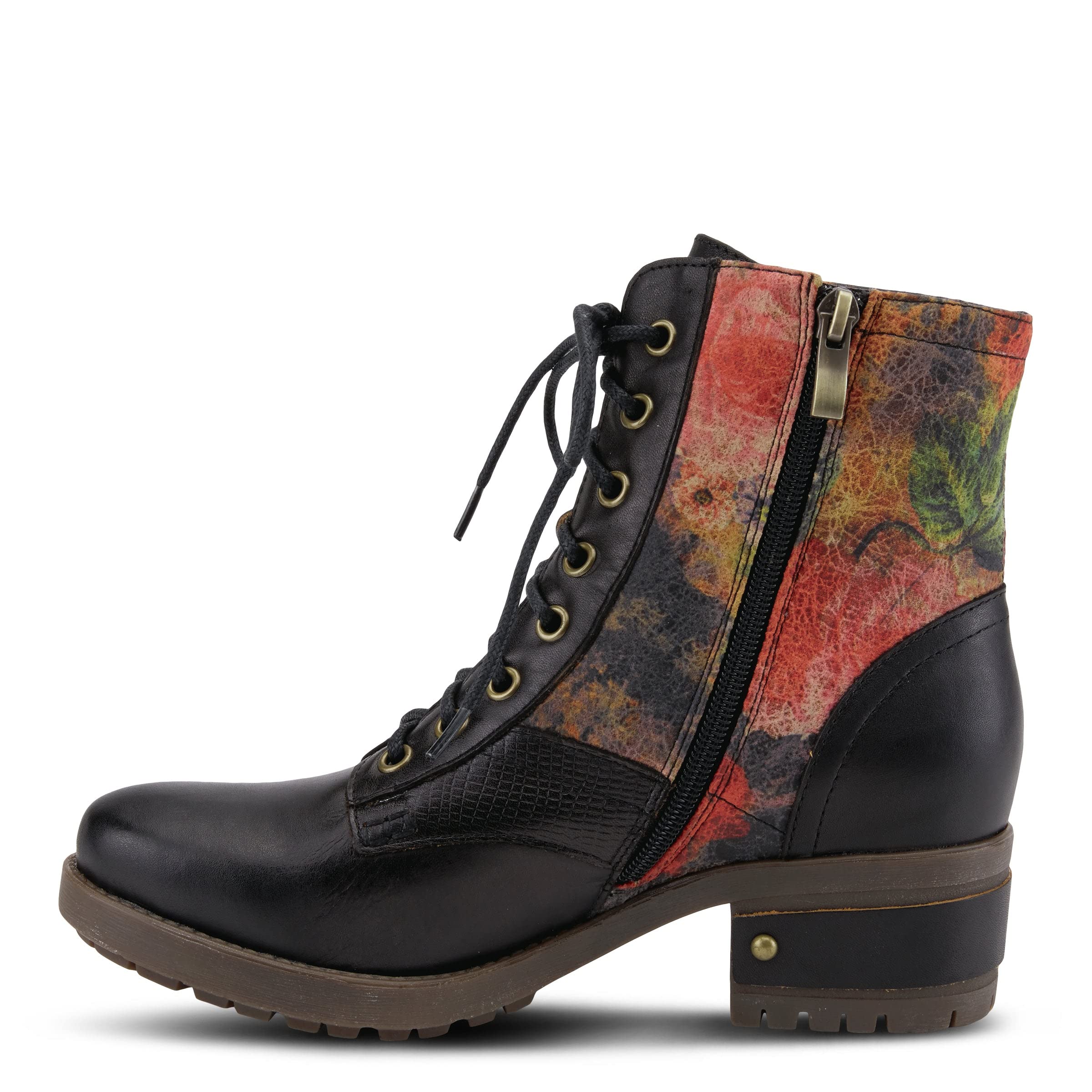 Spring Step L'Artiste Women's Marty Boots - Comfortable Ankle Booties for Women | Fashionable Casual & Work Boots for Everyday Wear | Perfect for Office, Walking & Fall/Winter Outfits