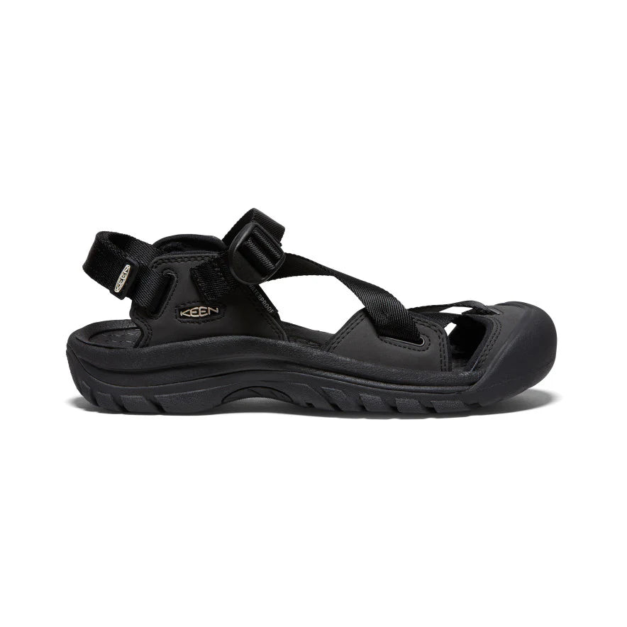 ZERRA Men's PORT II Sneakers - Black/Black - Comfortable Casual Shoes for Walking, Running & Gym Workouts
