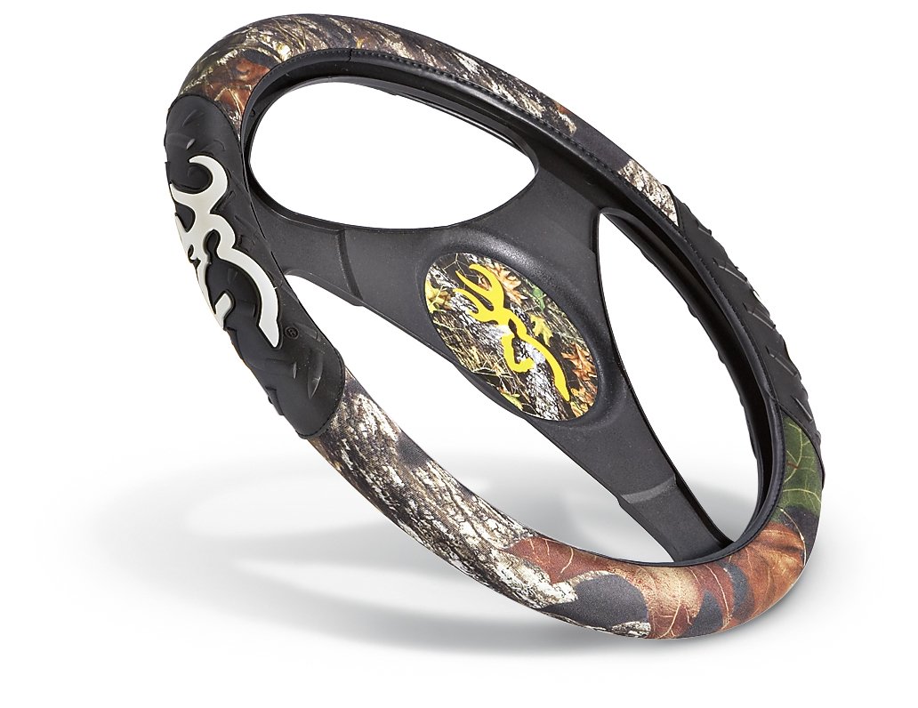 Premium Mossy Oak Camouflage Steering Wheel Cover - Non-Slip Grip, Universal Fit for Cars & Trucks - Perfect for Hunting, Outdoor Adventures & Off-Road Driving