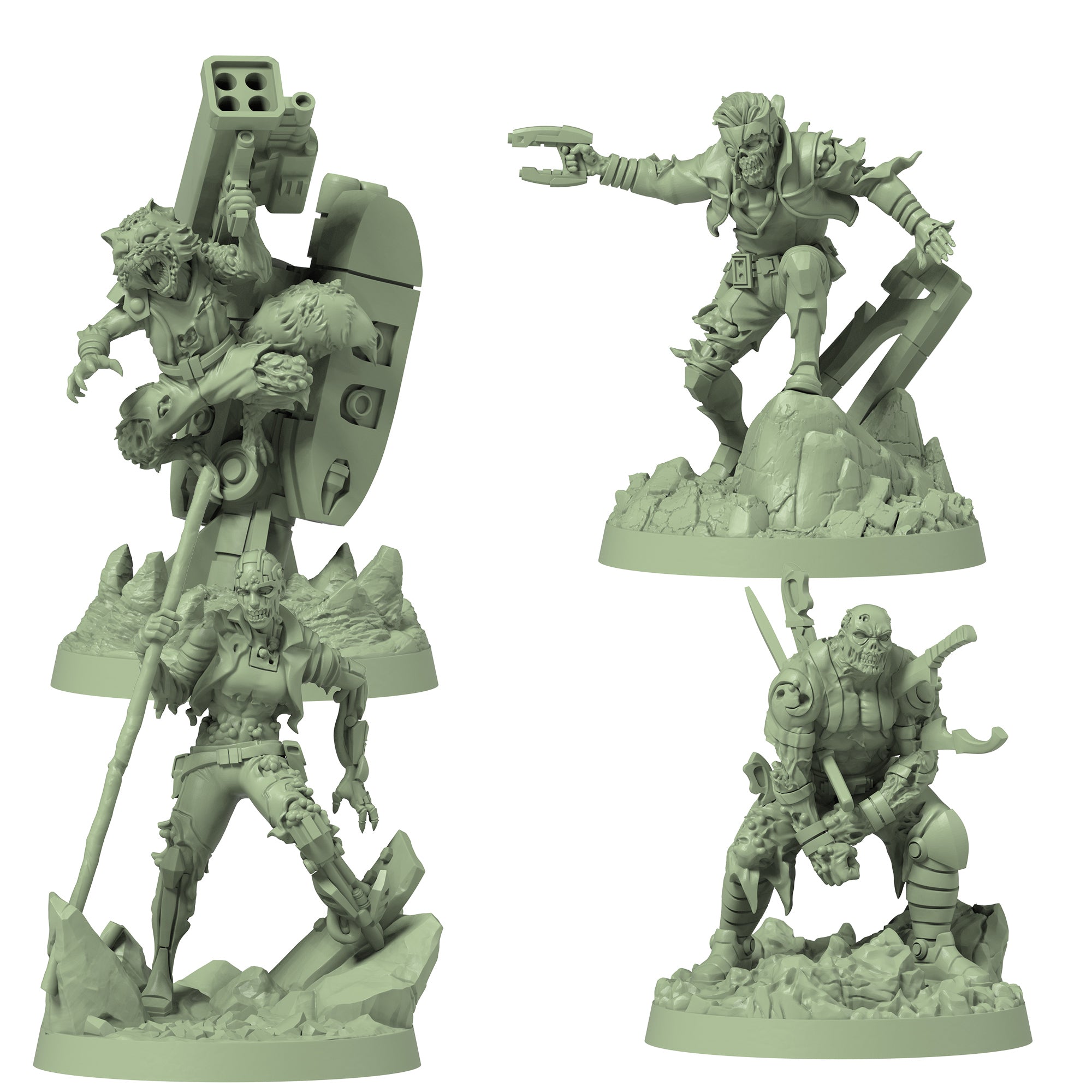Marvel Zombies Guardians of the Galaxy Action Figure Set - Collectible Superhero Zombie Figures for Marvel Fans | Perfect for Display, Gifts, and Comic Book Collections