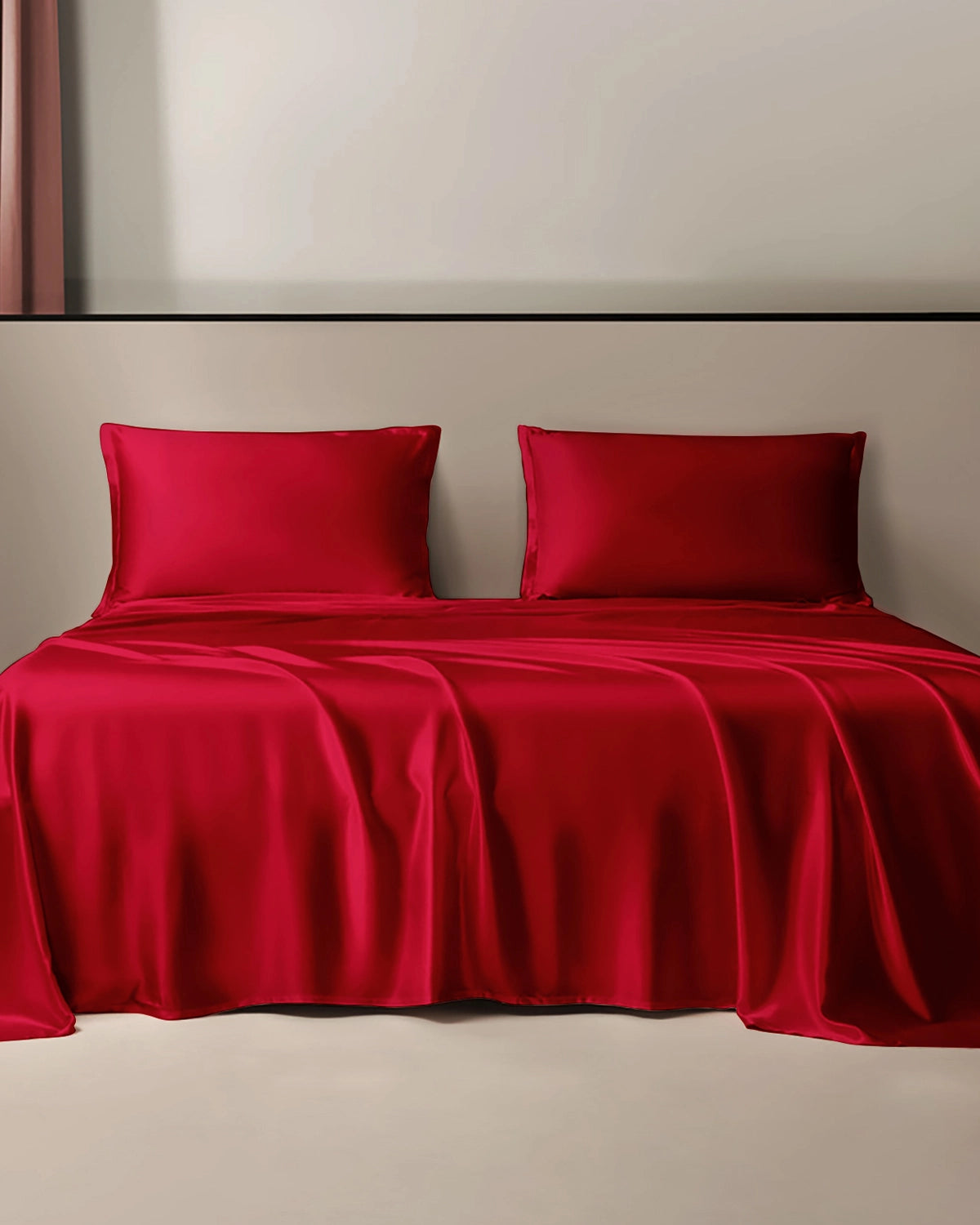25 Momme 100% Pure Mulberry Silk Flat Sheet - Queen Size Luxury Bedding for Soft & Breathable Sleep - Perfect for Hot Sleepers & Sensitive Skin
