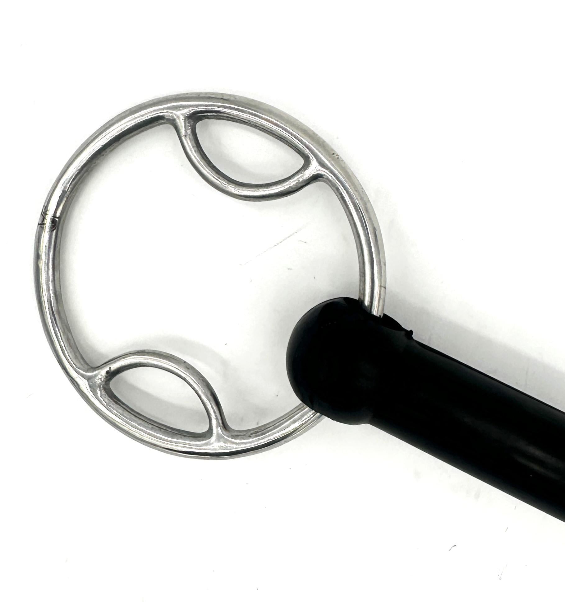 Jake Adams Soft Flexi Mouth Beval Bit for Horses - Comfortable & Durable Equestrian Training Bit - Perfect for Dressage, Jumping & Trail Riding