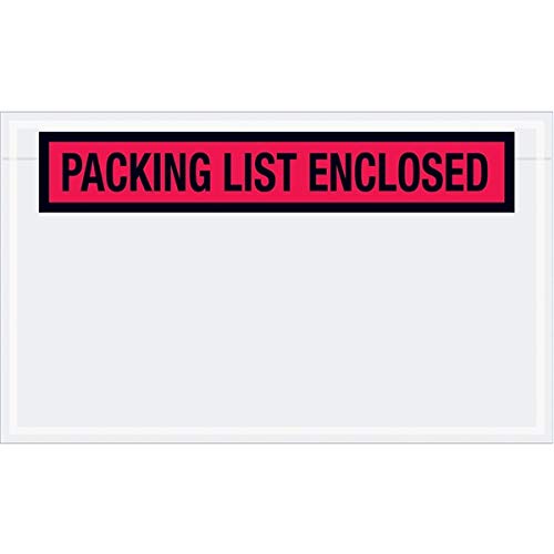 TapePlanet Colored Packing List Envelopes 4.5