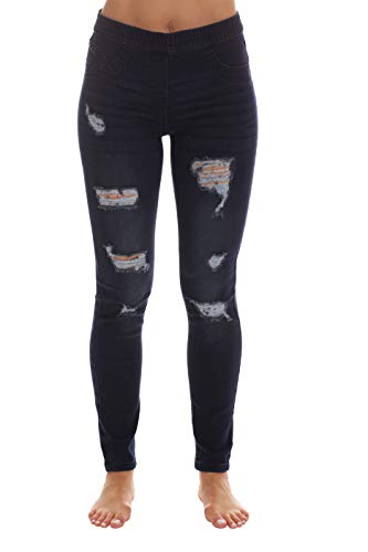 Dark Ripped Denim
