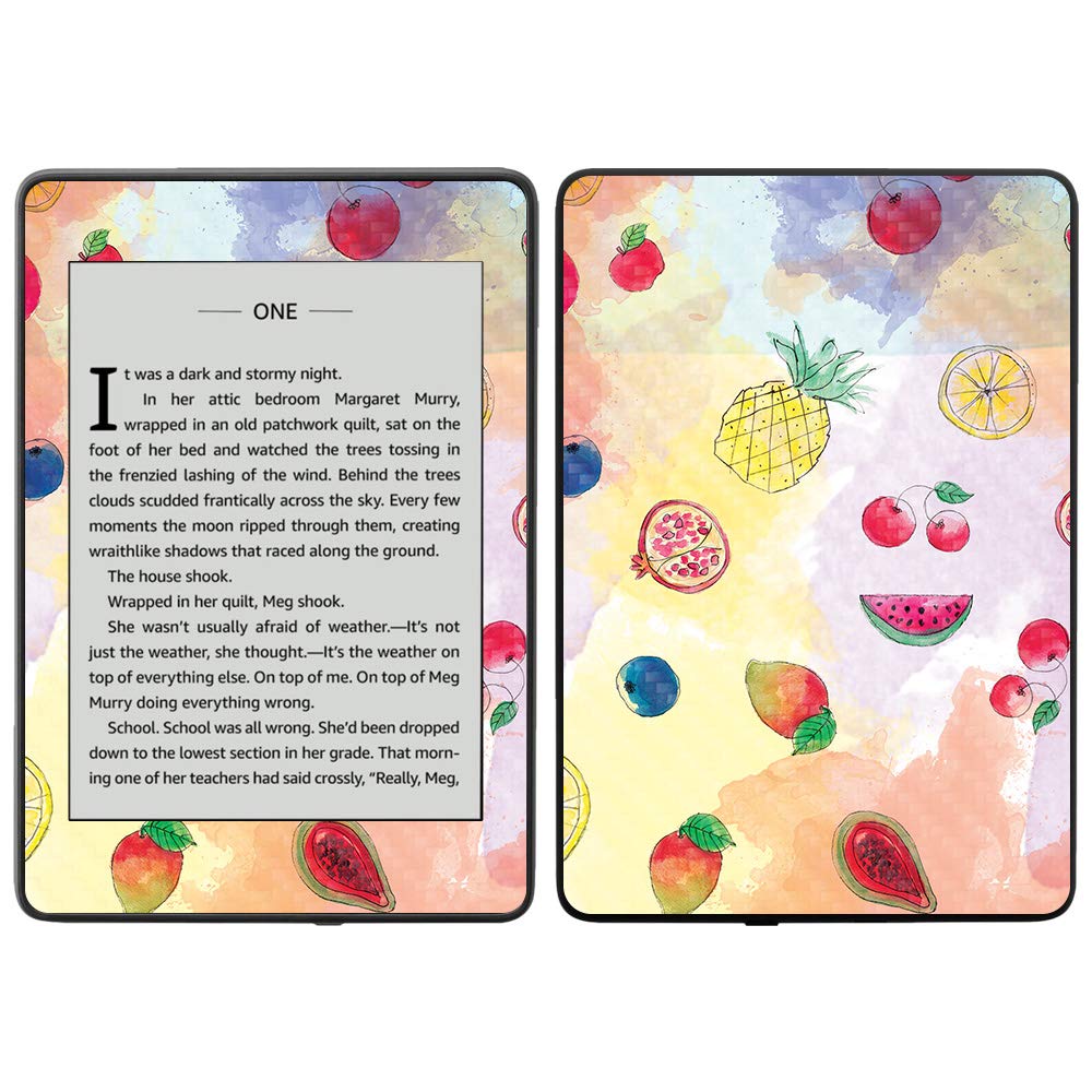 Premium Carbon Fiber Skin for Amazon Kindle Paperwhite 2018 (10th Gen) - Waterproof Protective Cover with Durable Textured Finish | Easy to Apply & Remove | Made in USA | Perfect for Travel, Reading Outdoors & Everyday Use