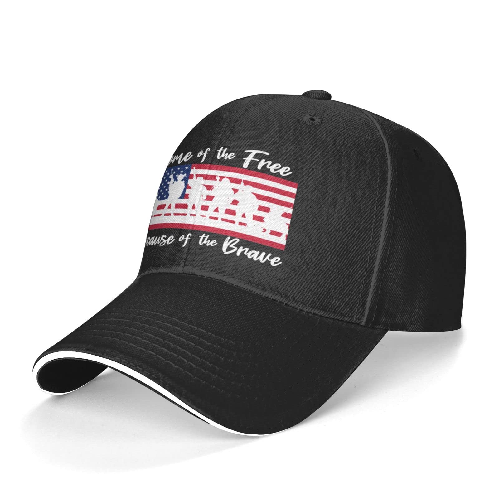 Patriotic Baseball Cap - Adjustable & Stylish Unisex Trucker Hat for Men & Women - Perfect for 4th of July, BBQ, Sports & Outdoor Activities