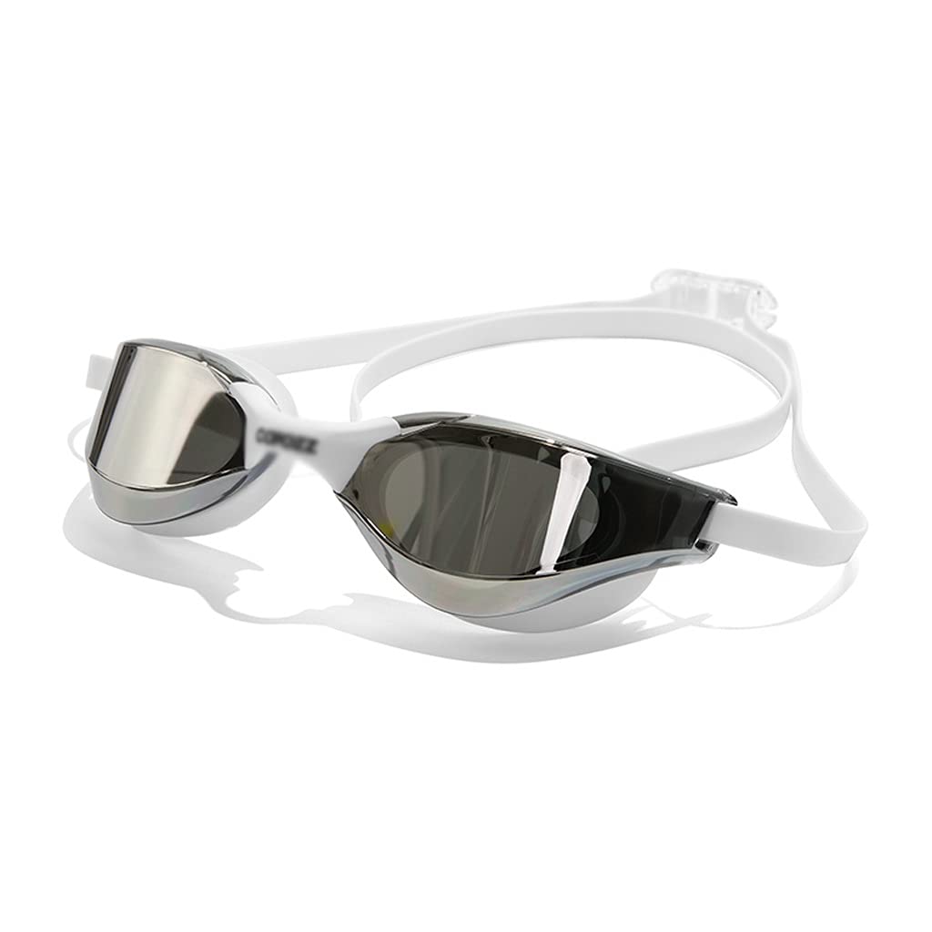 Professional Waterproof Anti-Fog Swim Goggles for Men & Women - UV Protection, Clear Lens with Case (Blue) | Ideal for Swimming, Snorkeling & Water Sports