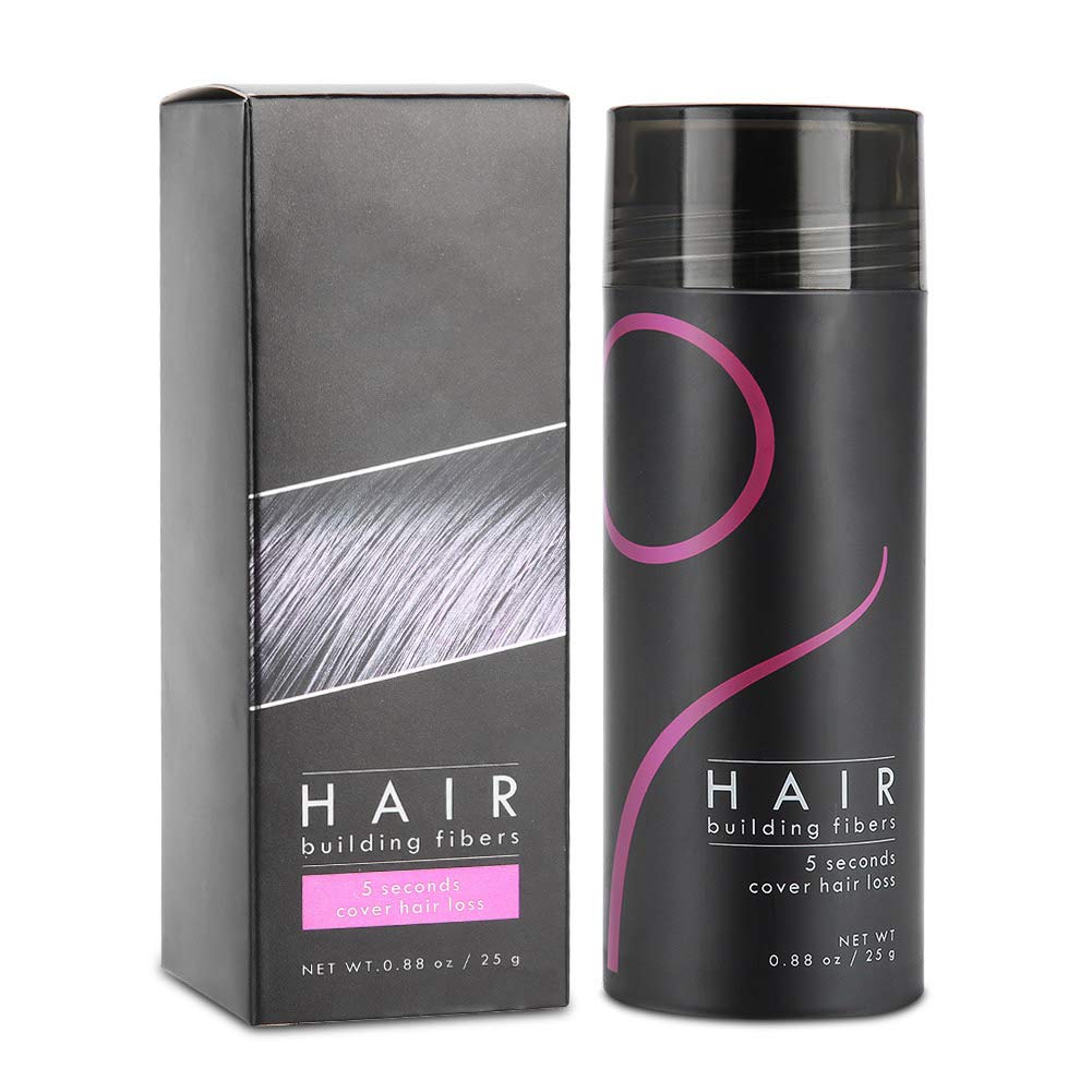 YUYTE Instant Hair Building Fibres 25G - Light Brown Hair Thickener for Men & Women, Ideal for Home, Office, and Social Events