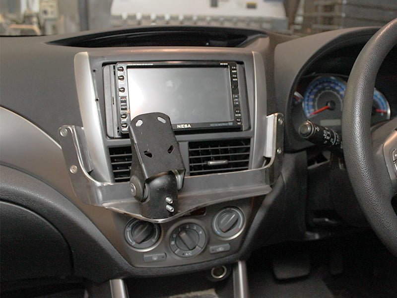 Industrial Evolution InDash Mount for Subaru Forester (2008-2012) - Secure Car Phone Holder for GPS Navigation & Hands-Free Driving