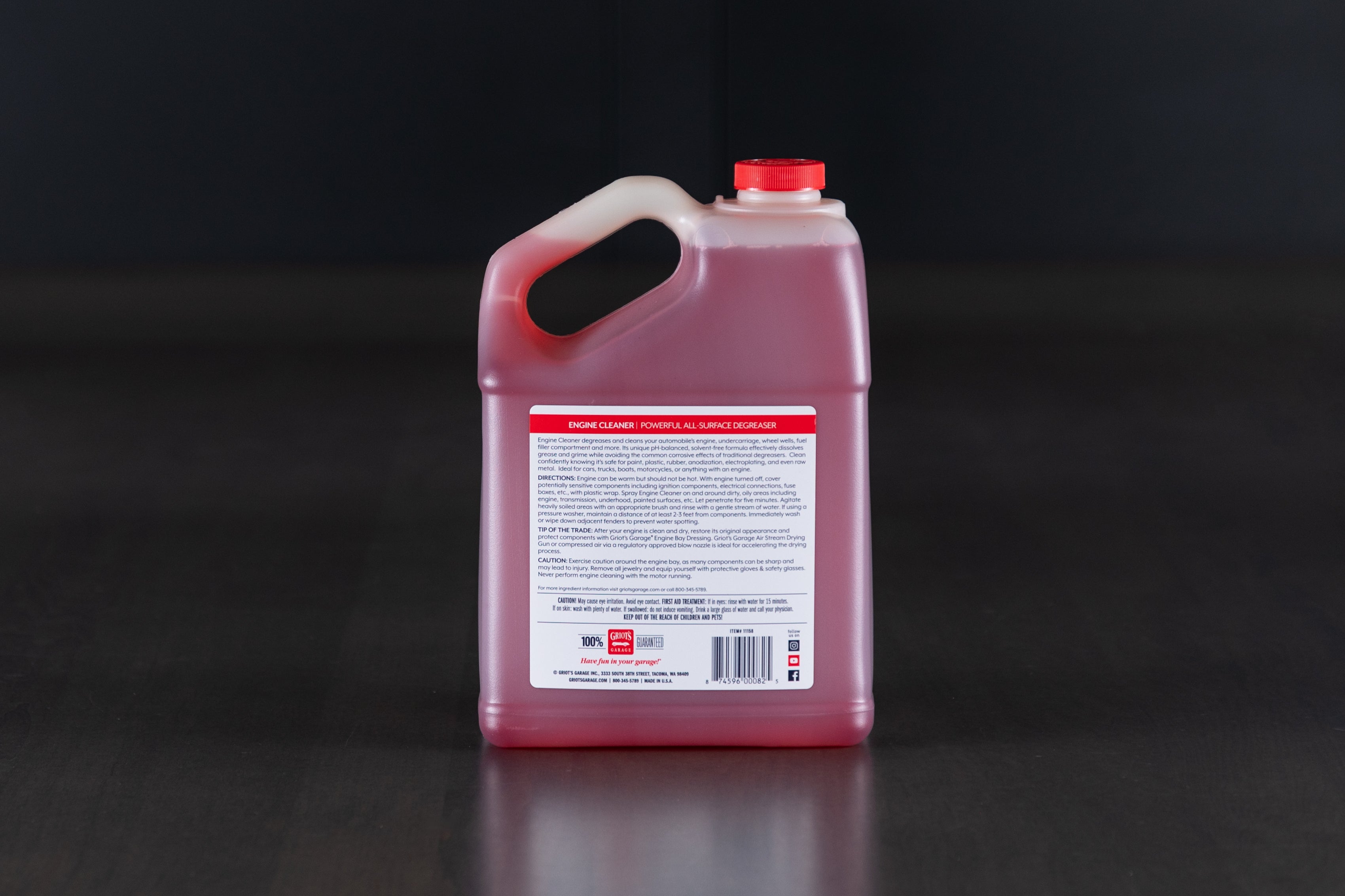 Griot's Garage Engine Cleaner - Heavy Duty Degreaser for Cars, Trucks & Motorcycles - Removes Oil, Grease & Dirt - Perfect for DIY Auto Detailing & Engine Bay Cleaning