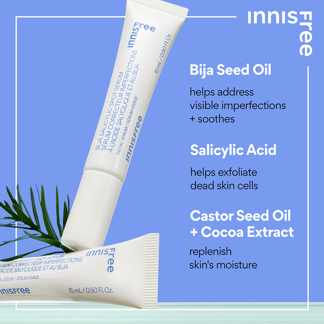 Bija Salicylic Acid Spot Treatment Serum for Acne & Blemish Control - Clear Skin Solution for Face & Body | Perfect for Daily Skincare Routine & Breakout Emergencies