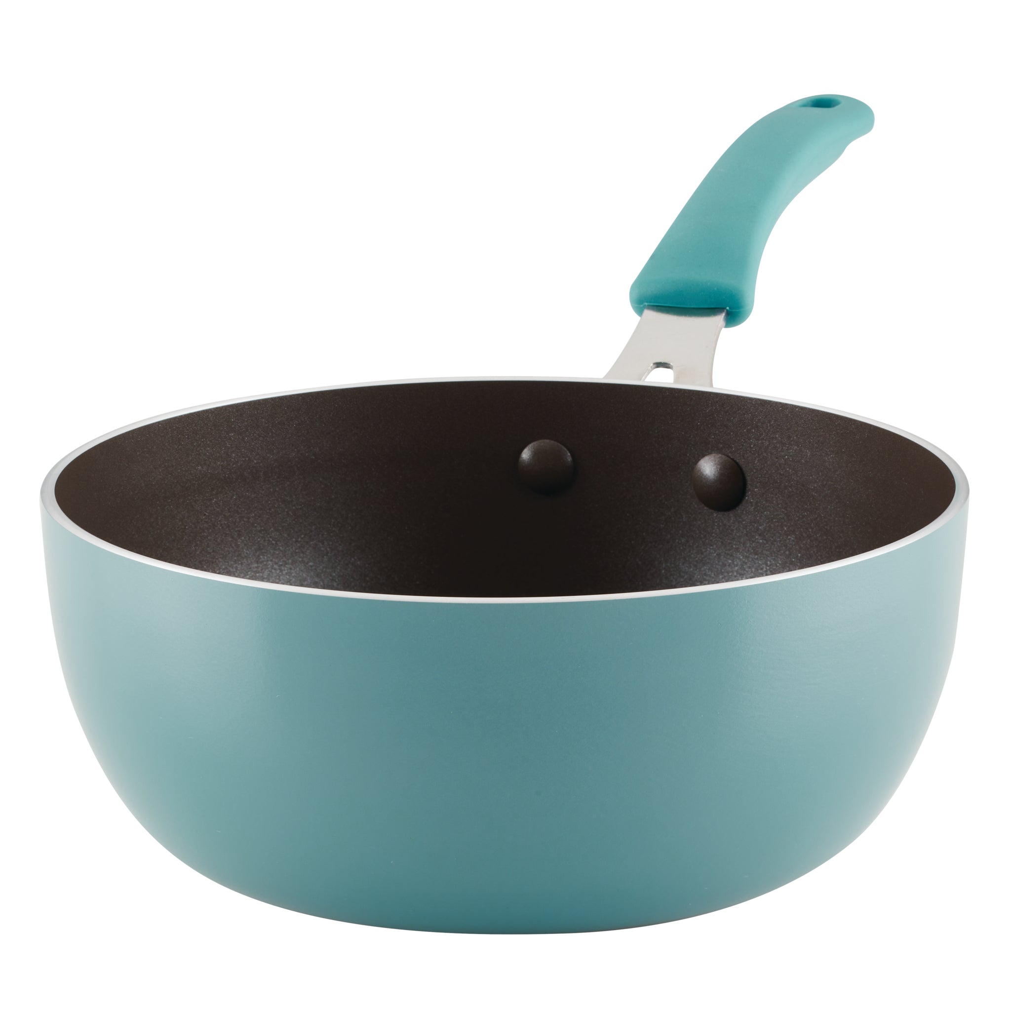 Cook & Create 3 Quart Nonstick Saucier Pan with Lid - Perfect for Sauces, Stews & Melting Cheese - Ideal for Home Chefs & Professional Kitchens