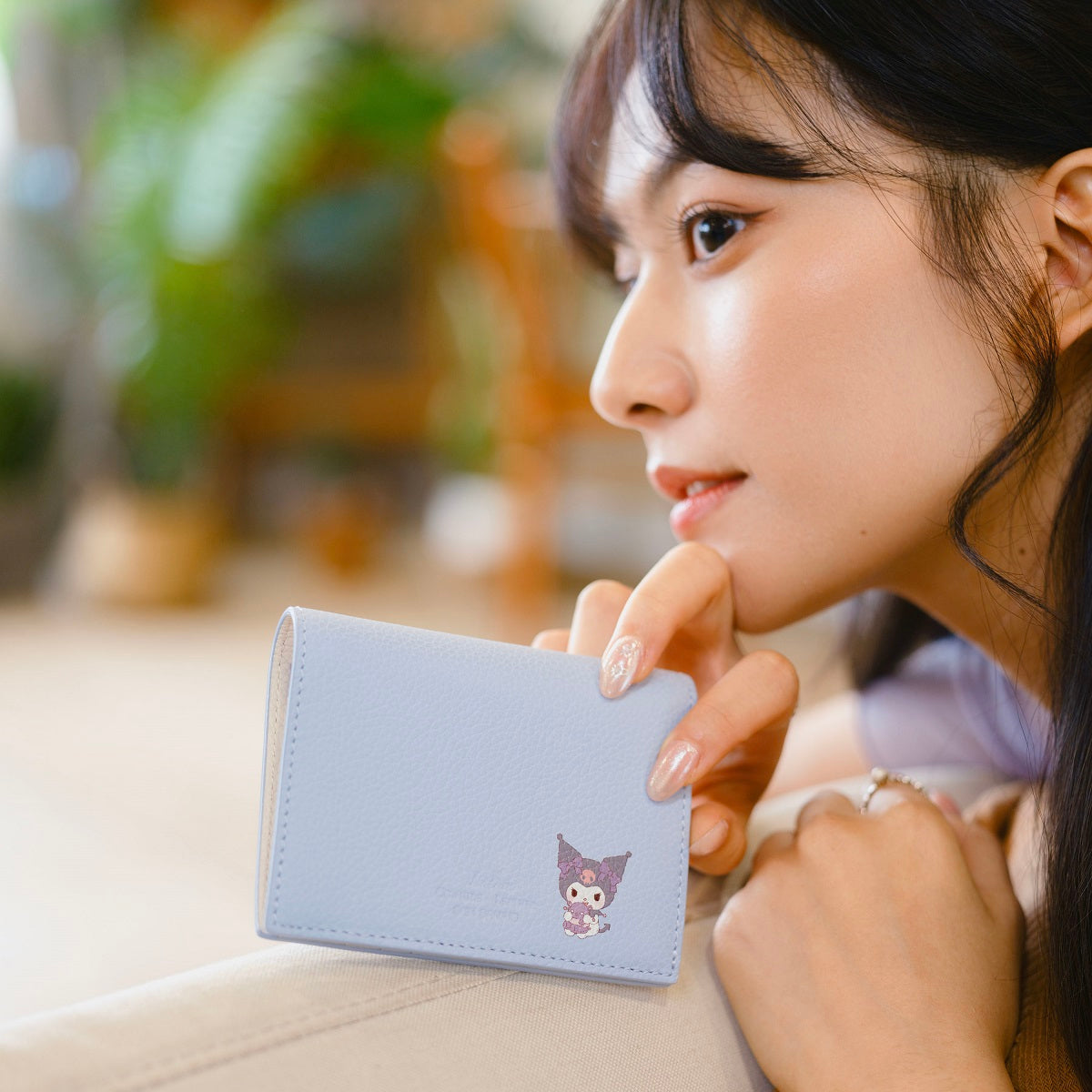 Samuel Ashley x Sanrio Characters Genuine Leather Bifold Wallet for Women - Cute Hello Kitty & Friends Design, Perfect for Everyday Use, Gift Giving & Travel Accessories