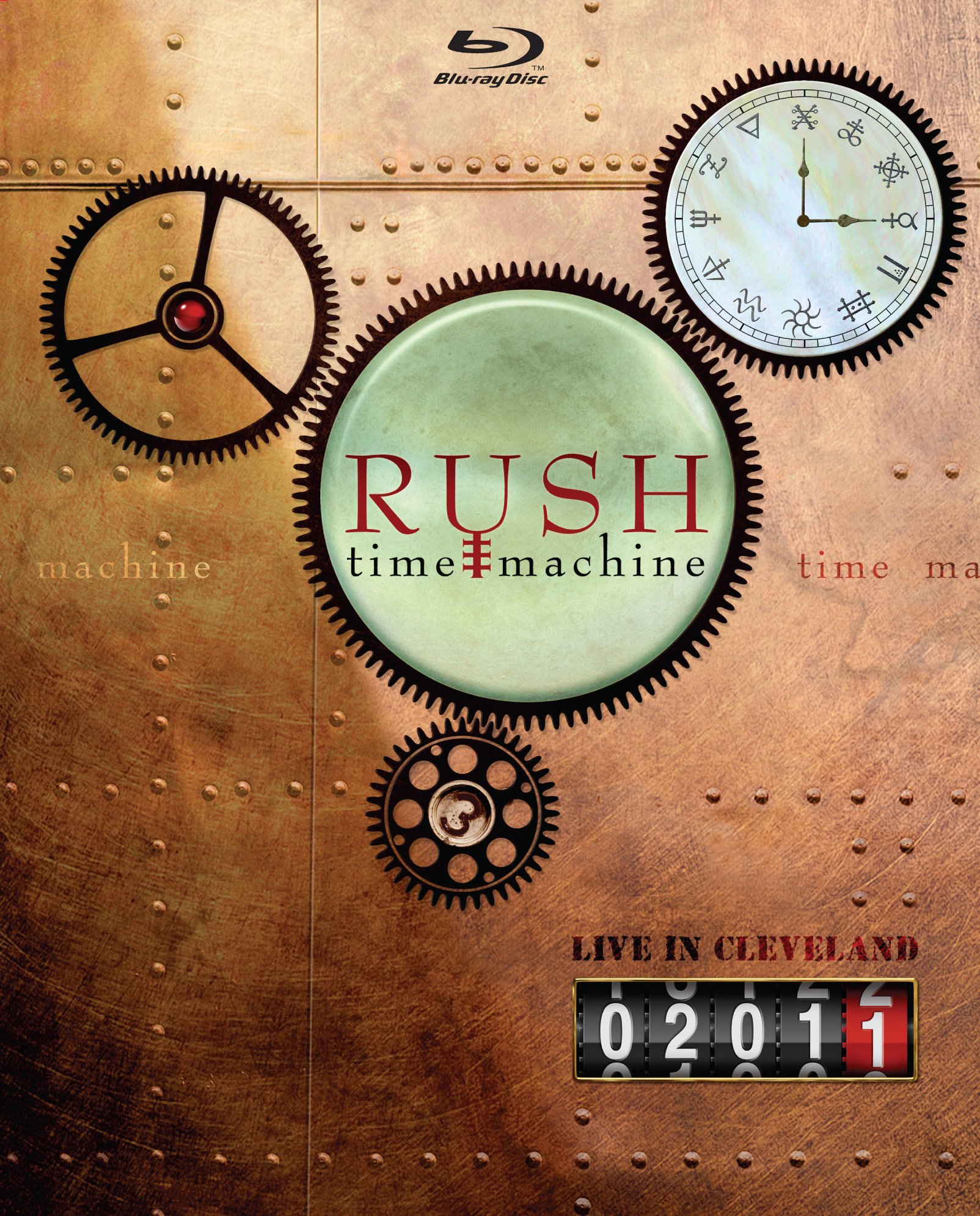 Rush: Time Machine 2011 - Live in Cleveland Concert Blu-ray | High-Definition Live Performance | Perfect for Rock Music Fans & Home Theater Enthusiasts