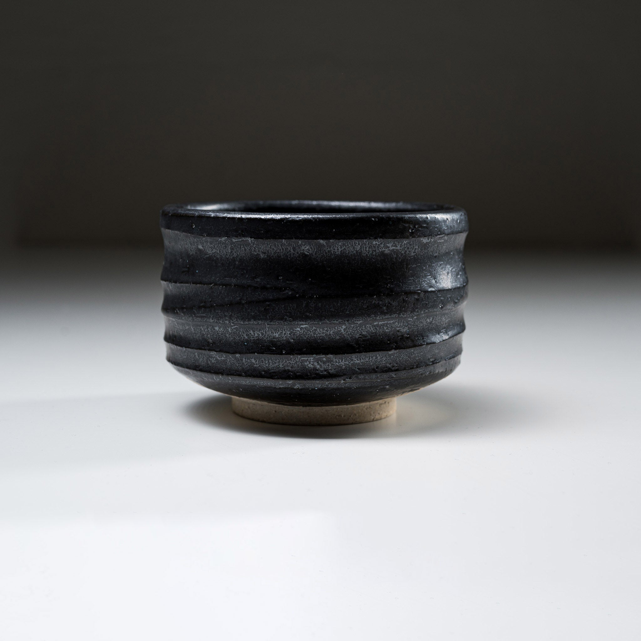 Premium Matcha Bowl Set - Handcrafted Kuro Suke Black Ceramic Tea Cup for Japanese Tea Ceremony | Authentic Green Tea Drinking & Zen Meditation Accessories