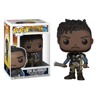 Funko Pop Marvel Black Panther Erik Killmonger #278 - Collectible Vinyl Figure for Marvel Fans, Gifts & Display