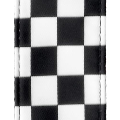 K# - Black and White Plaid
