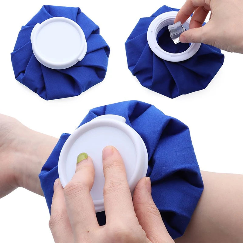 Reusable Ice Pack for Pain Relief - Hot & Cold Therapy Gel Wrap for Knee, Ankle, Shoulder, Neck, Calf - Sprain Recovery & Muscle Pain Relief - Perfect for Sports Injuries, Post-Workout Recovery & Arthritis Pain