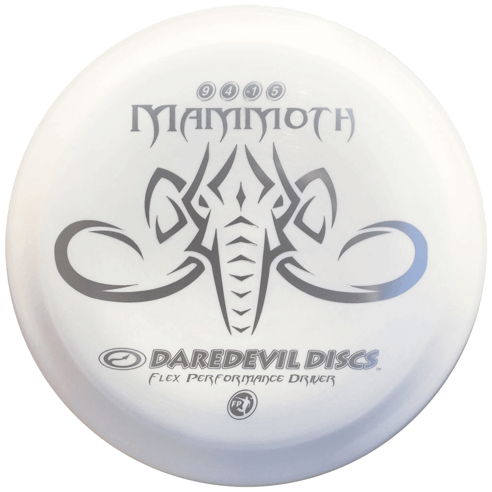 Daredevil Disc Golf Mammoth (FP) Overstable Driver - Premium Golf Disc for Long Distance Throws | Perfect for Competitive Play & Outdoor Sports