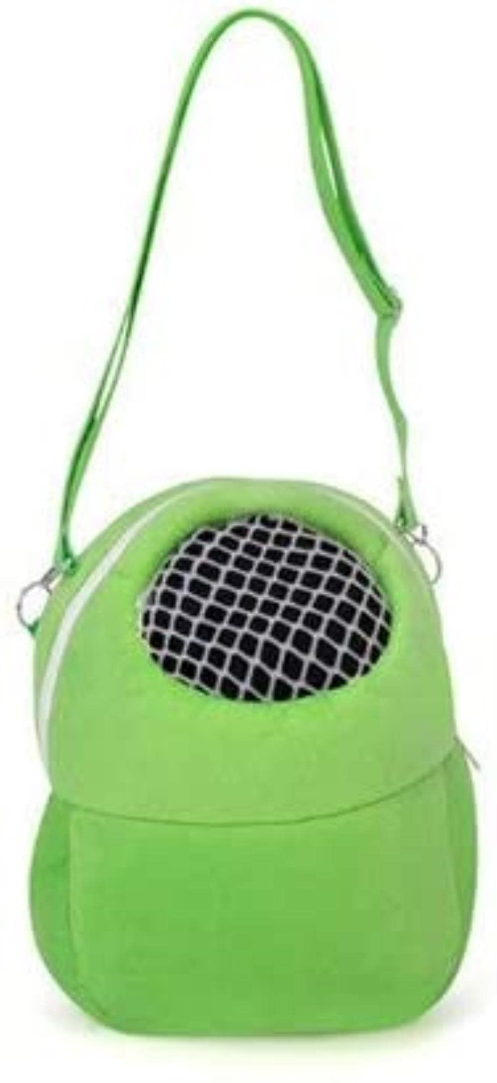 Portable Breathable Pet Travel Carrier Bag for Small Animals - Hamster, Chinchilla, Guinea Pig, Cats, Dogs, Puppies & Kittens | Lightweight & Comfortable for Travel, Vet Visits & Outdoor Adventures