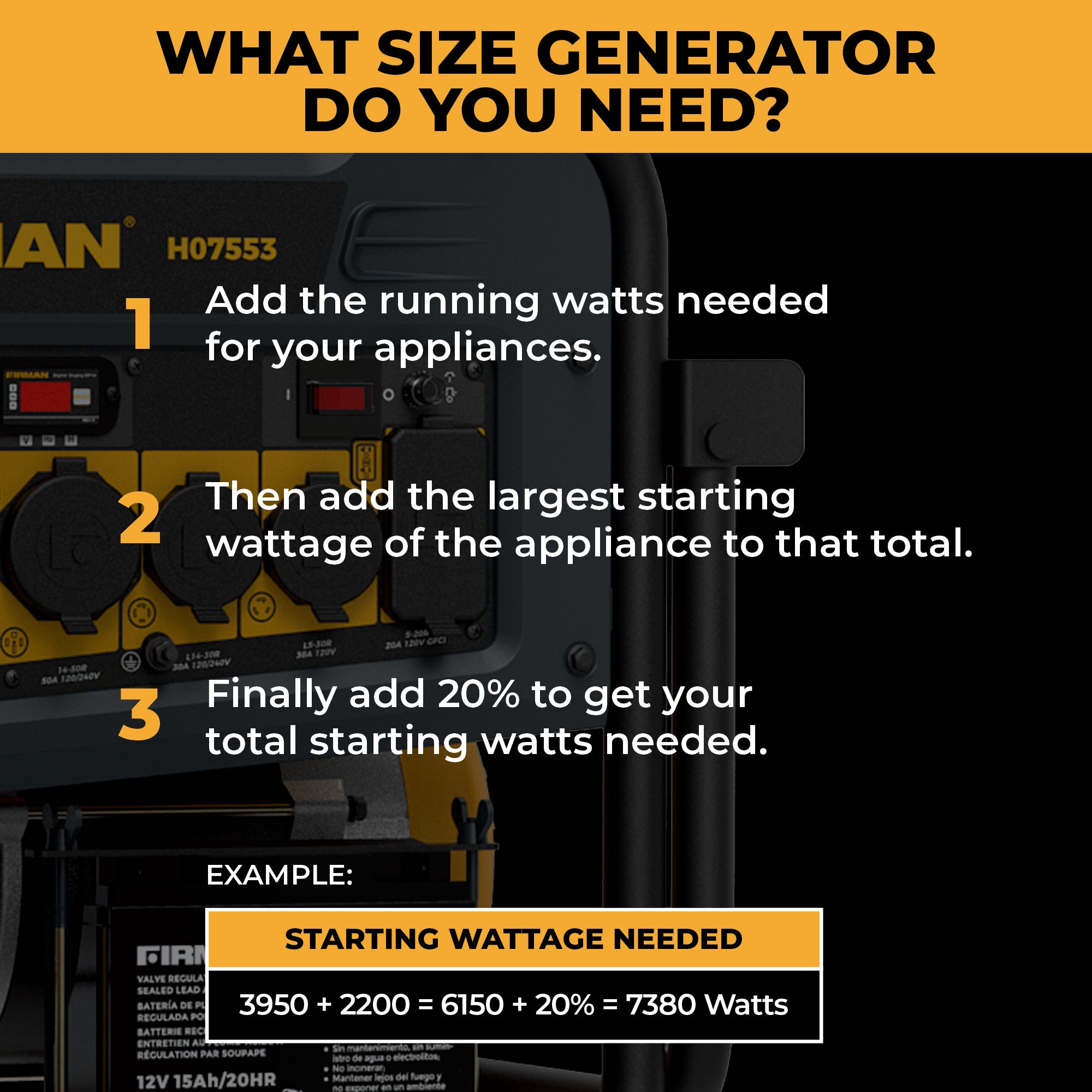 9400W Dual Fuel Portable Generator with Electric Start & CO Alert - 120/240V for Camping, Home Backup & Outdoor Power (Gas/Propane)
