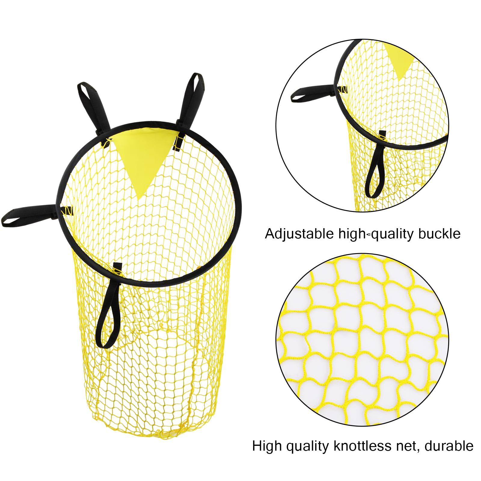 Rapidbok 2-Pack Soccer Goal Target with Adjustable Straps - Training Football Nets for Kids & Adults - Perfect for Backyard Practice, Team Drills & Soccer Skill Development