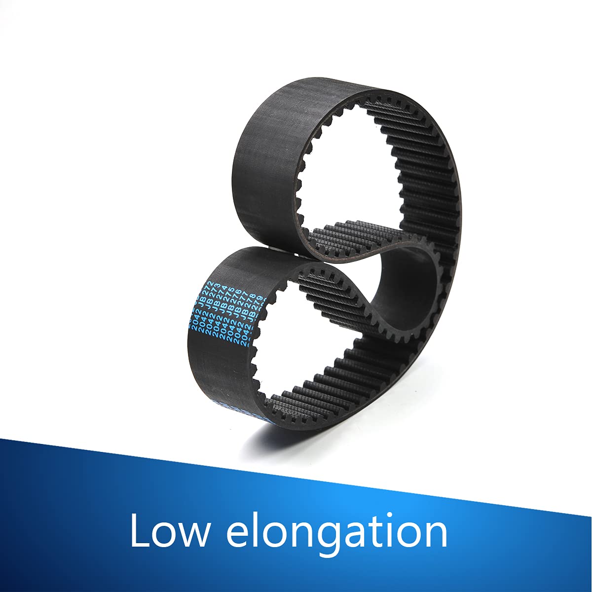 HTD8M720 Timing Belt - 720mm Length, 30mm Width, 8mm Pitch, 90 Teeth - High-Performance Cogged Rubber Timing Belt for 3D Printers, CNC Machines, and Industrial Equipment