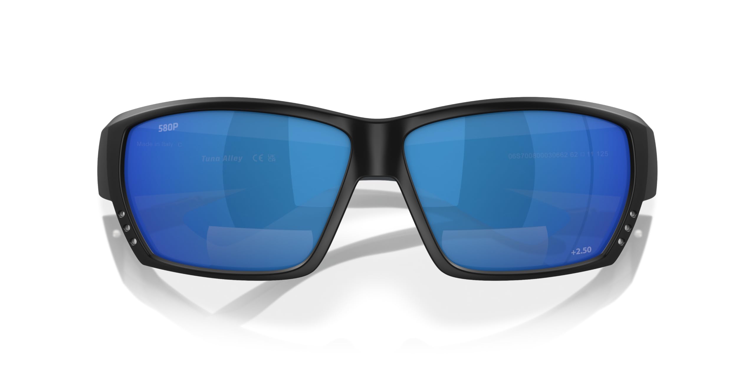 Costa Del Mar Men's Tuna Alley Readers Rectangular Polarized Sunglasses for Fishing, Driving & Outdoor Activities