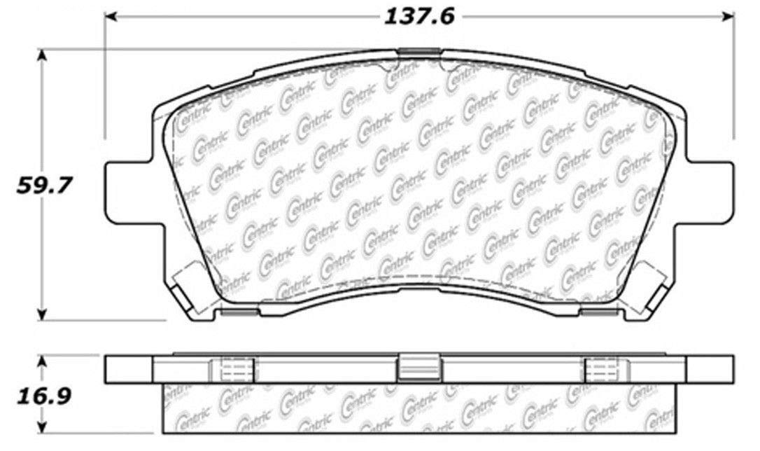 High-Performance Ceramic Brake Pads for Cars & Trucks - Low Noise, Long-Lasting - Perfect for Daily Commuting & Highway Driving