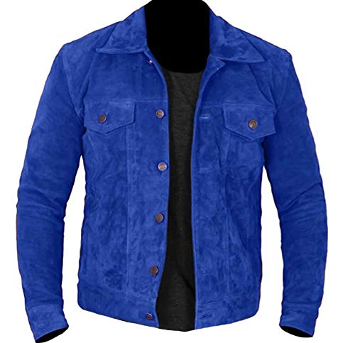 Suede Leather Blue