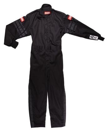 RaceQuip SFI 3.2A Certified One-Piece Racing Fire Suit - Single Layer Flame Retardant Purple Driver Suit for Motorsports, Drag Racing & Track Safety
