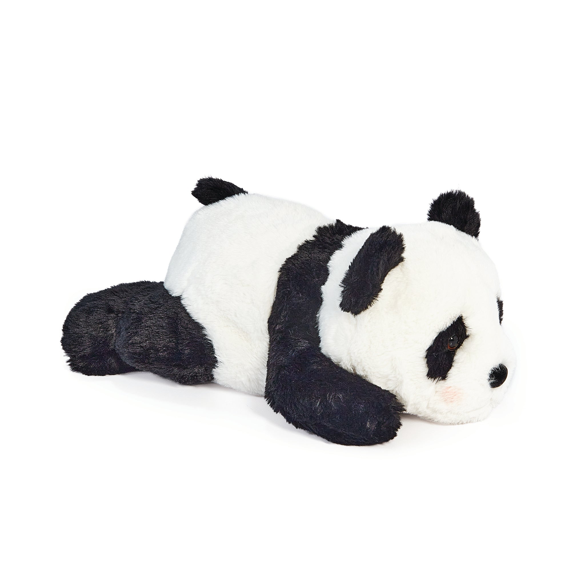 Tiny Peaceful Panda Plush Toy - Cute Soft Stuffed Animal for Kids & Adults - Perfect for Gifts, Nursery Decor, and Stress Relief