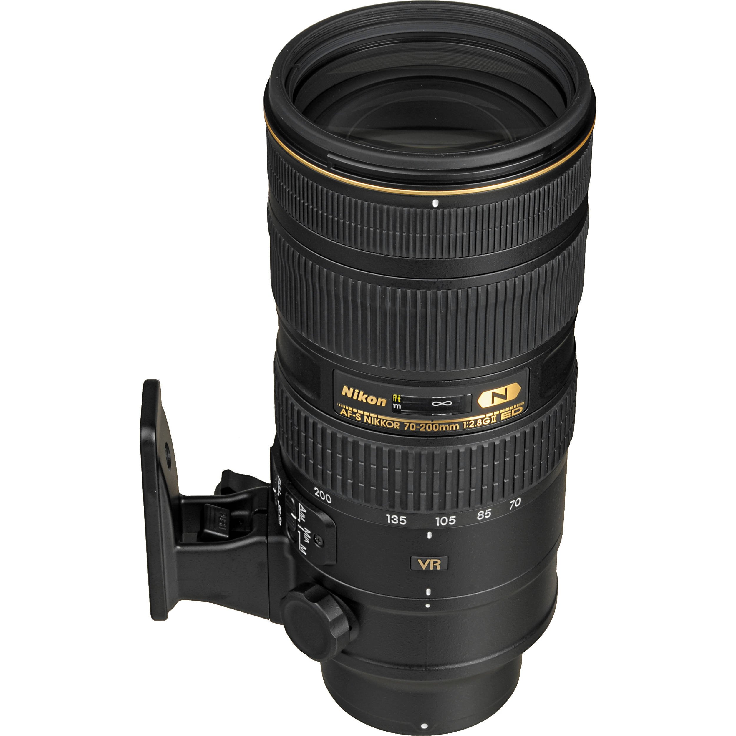 Nikon 70-200mm f/2.8G ED VR II AF-S Nikkor Zoom Lens for Nikon DSLR Cameras - Professional Telephoto Lens with Vibration Reduction - Perfect for Sports, Wildlife & Portrait Photography (New in White Box)
