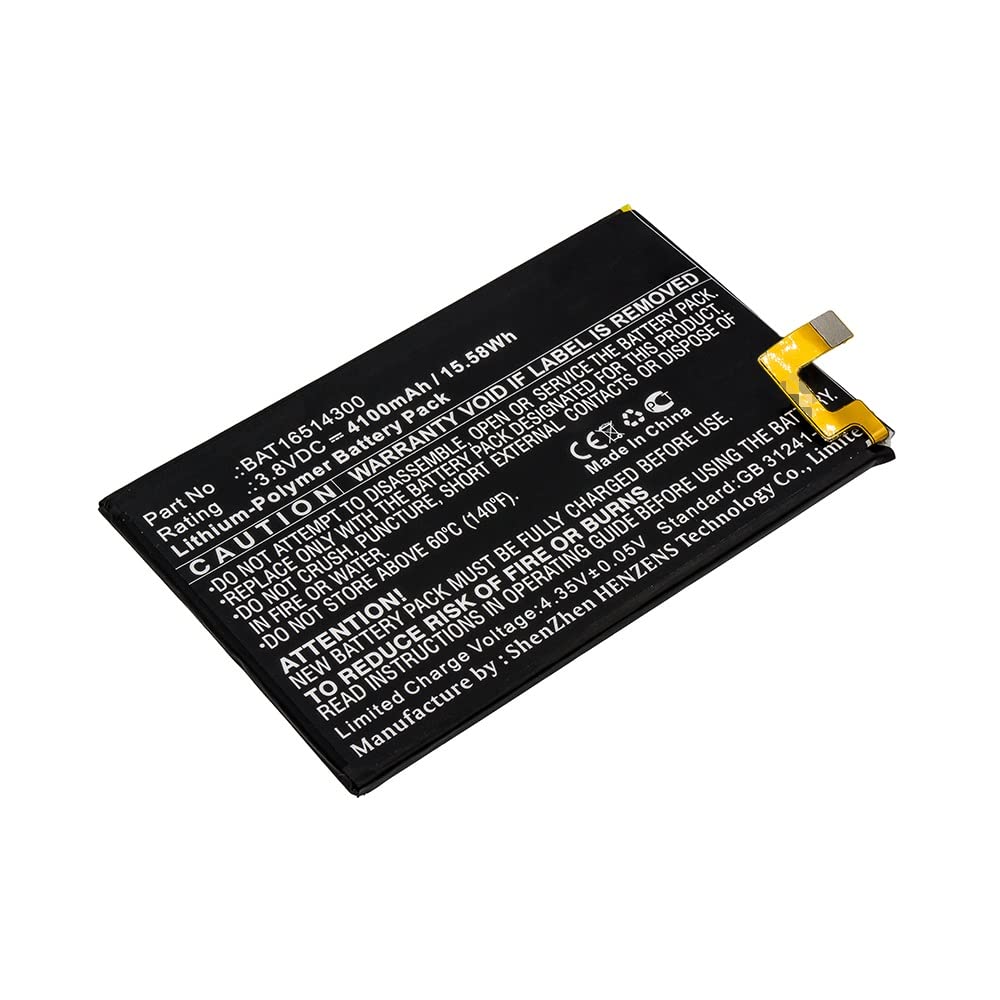 Synergy Digital Doogee BAT16514300 Battery 4100mAh - Long Lasting Power for Outdoor Adventures
