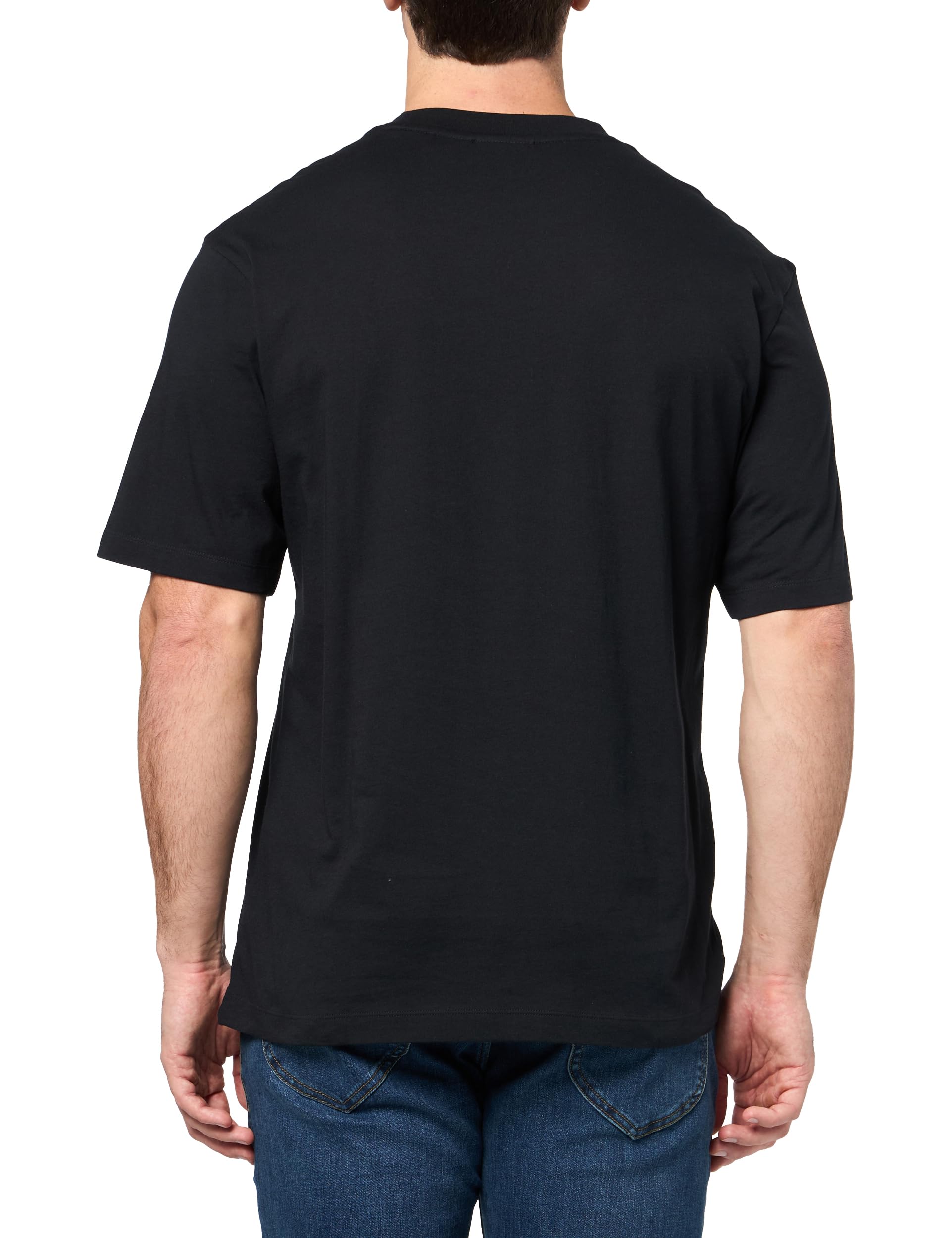 HUGO Men's Big Smile Graphic Cotton Jersey T-Shirt - Soft Casual Short Sleeve Tee for Everyday Wear & Street Style Outfits