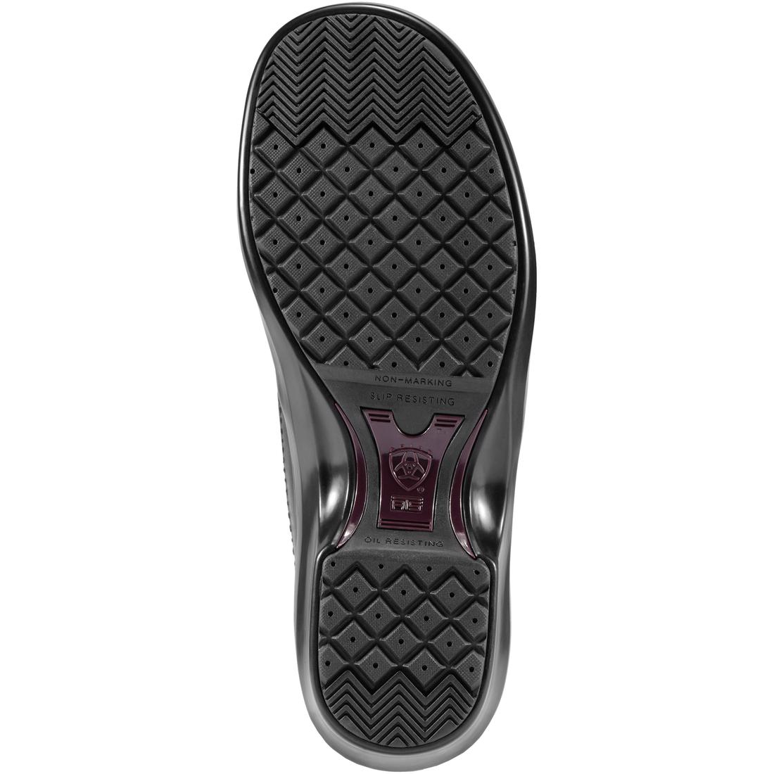 Expert Safety Clog SD Women's Black Composite Toe Work Shoes - Slip Resistant & Comfortable for Nurses, Chefs & Industrial Workers