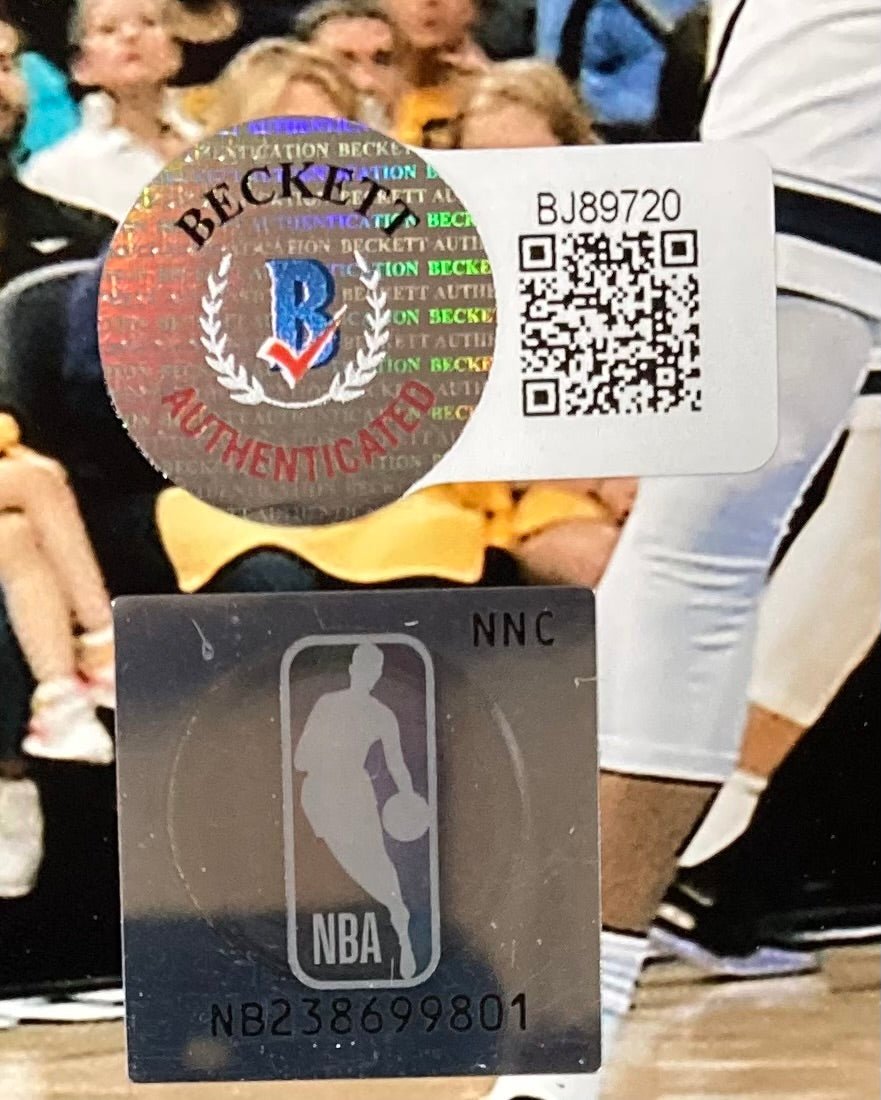 Authentic Ja Morant Signed 8x10 Photo - Memphis Grizzlies vs Minnesota Timberwolves Game - BAS Certified - Perfect for NBA Memorabilia Collections & Sports Fan Gifts