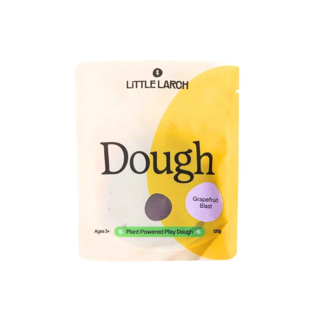 Little Larch Natural Play Dough - Grapefruit Scented, Non-Toxic & Safe for Kids | Perfect for Sensory Play, Arts & Crafts, and Early Childhood Education
